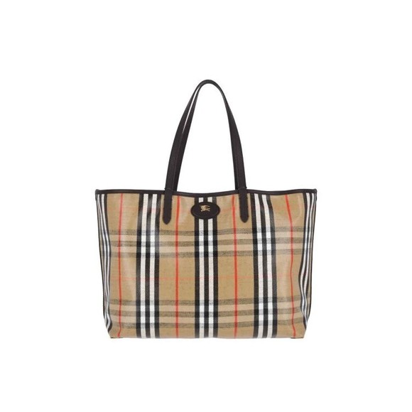 Burberry Highlands Medium Tote Bag Beige - NWT - Picture 1 of 5